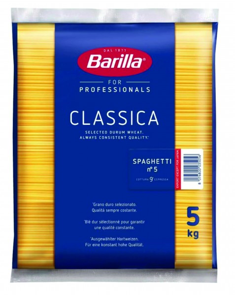 Barilla Spaghetti No 5 5kg