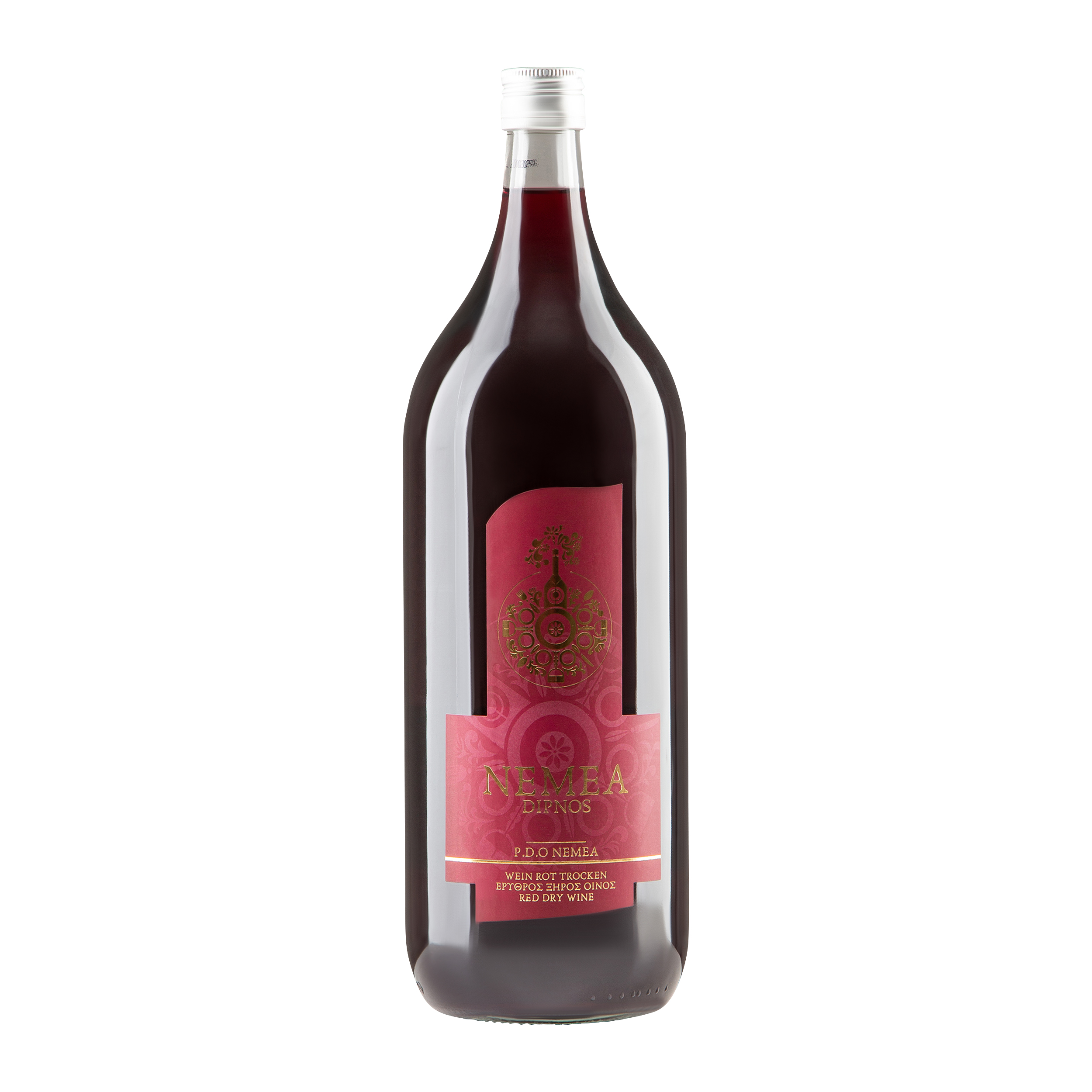 Dipnos Nemea Agiorgitiko Rot 2 Liter | Weinversand Shop-Kreta ~ Ouzo,  Metaxa, Weine, Olivenöl