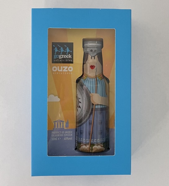 Ouzo Pilavas 40% 50ml GoGreek Collectibles Götter