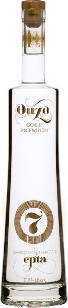 Ouzo No 7 Premium Gold 0.7L