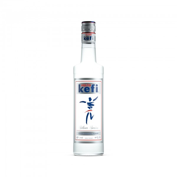 Ouzo Kefi Silver Series 40% 0,7L