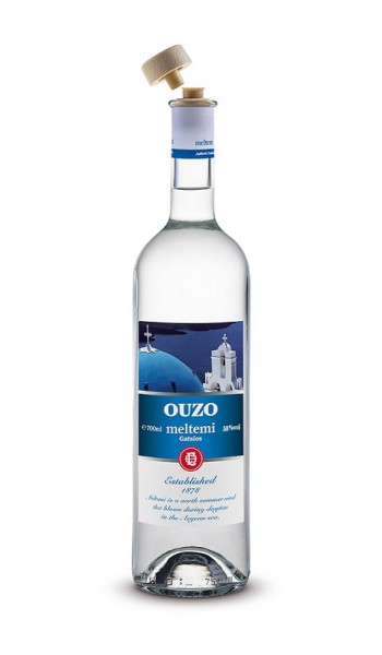 6 Flaschen Ouzo Meltemi Gatsios 40% 0,7